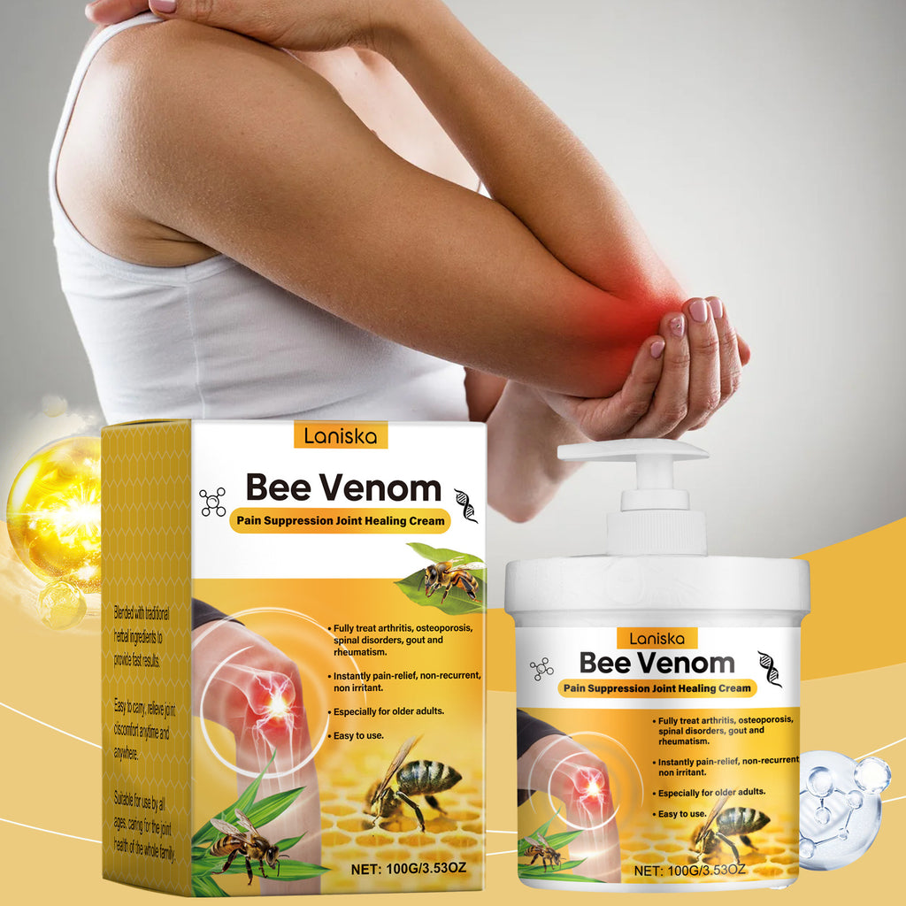 🥰Say goodbye to joint pain-ApisRx Bee Venom Balm