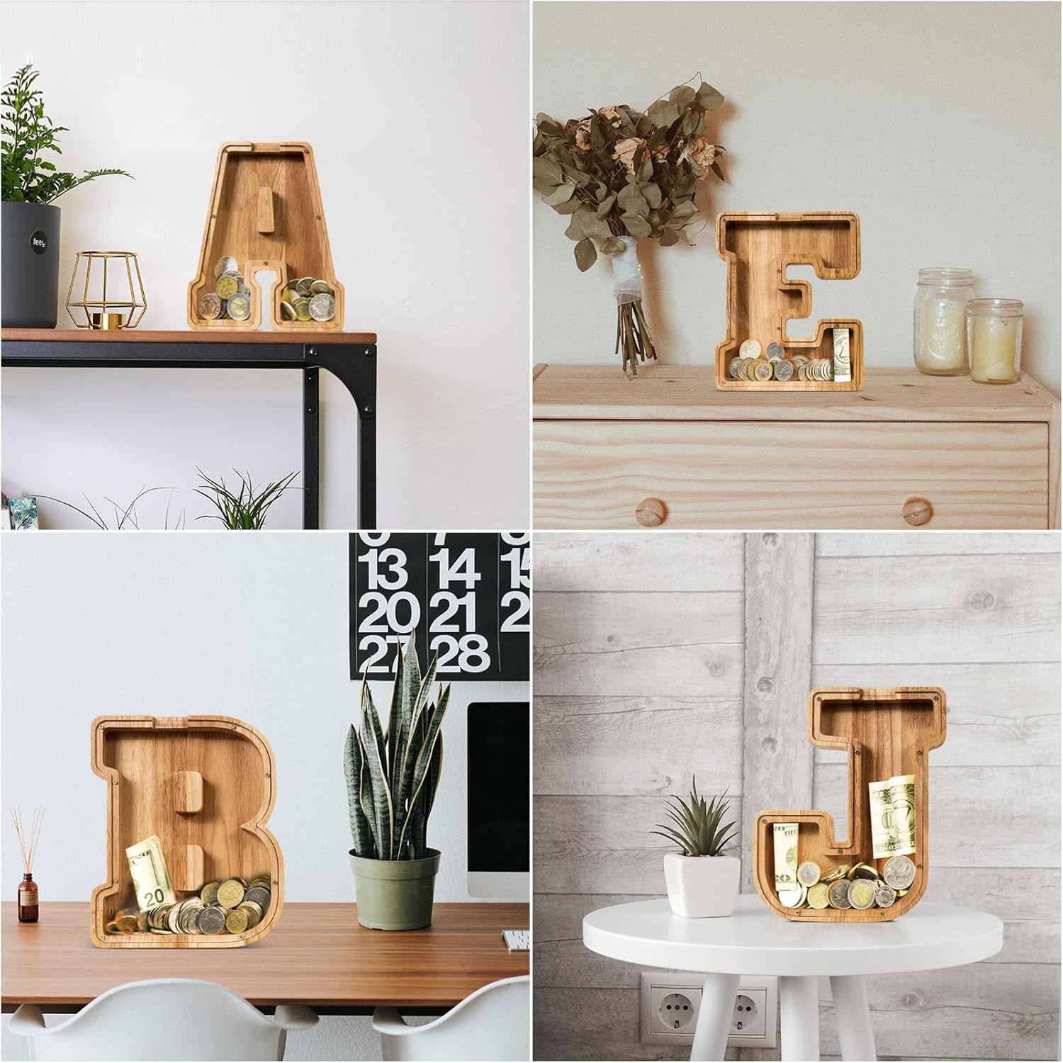 🔥LAST DAY 50% OFF🔥Piggy Bank-Wood Gift For Kids