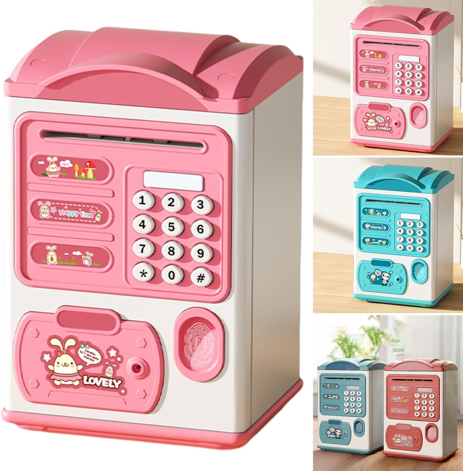 🔥LAST DAY 50% OFF🔥Cartoon Piggy Bank for Boys and Girls