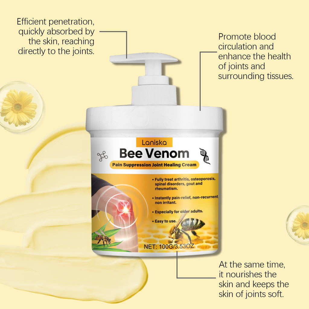 🥰Say goodbye to joint pain-ApisRx Bee Venom Balm