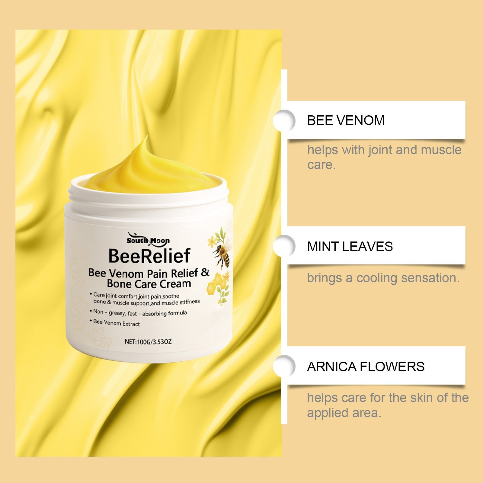 Zentheca BeeThera | Bee Venom-Infused Relief for Bones & Joints