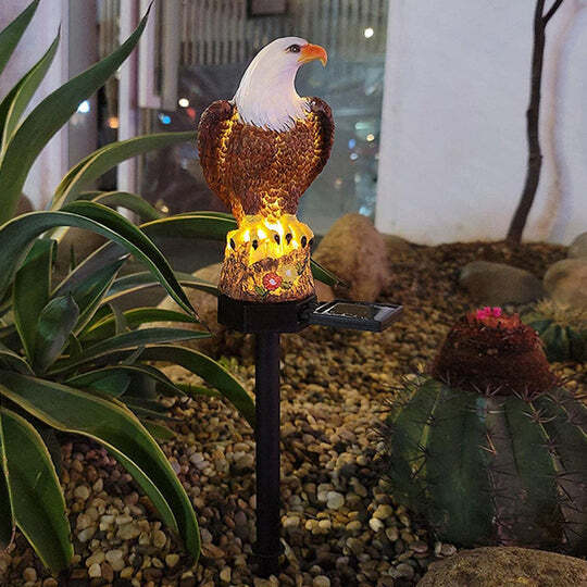 OwlGlow Solar-Powered Garden Decor