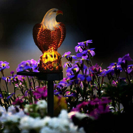 OwlGlow Solar-Powered Garden Decor